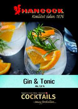 Gin & Tonic 15 Liter 1500 Kr.