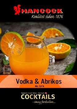 Vodka & Abrikos 15 Liter 1500 Kr.